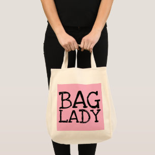 TOTE BAG BAG LADY FUNNY TOTES PURSES