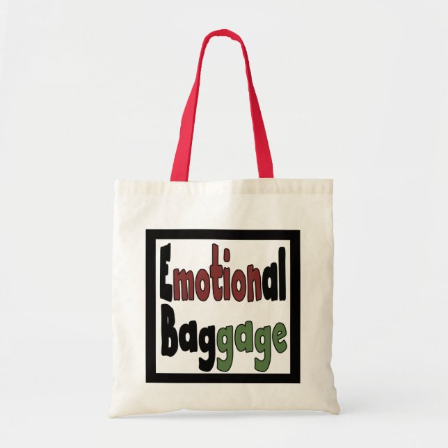 Tote Bag Bagages émotifs (Devant)