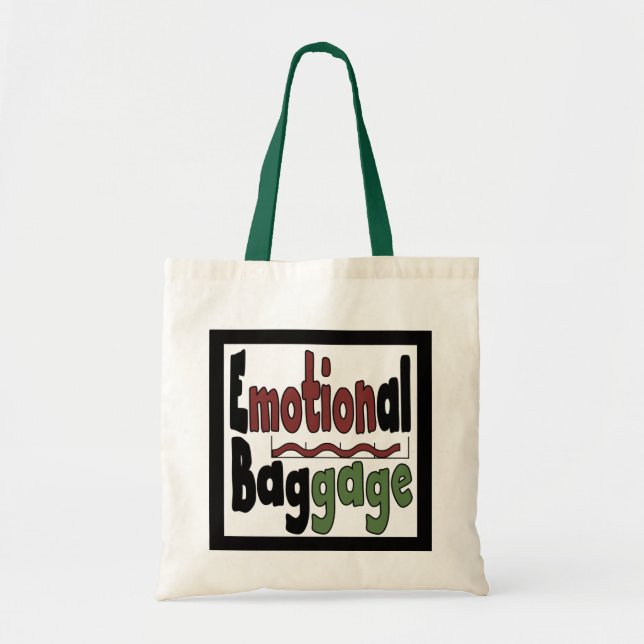 Tote Bag Bagages émotifs avec la mesure de mouvement (Devant)