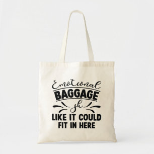 Tote Bag Bagages Émotionnels Jk Comme Il Pourrait S'Adapter