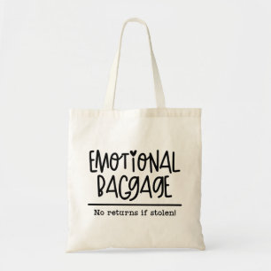 Tote Bag Bagages émotionnels non retournés si volés drôle