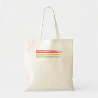 Tote Bag Baguettes tambour tambour Bâtons tambour rétros Vi