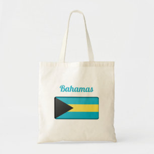 Tote Bag Bahamas Flag