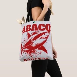 Tote Bag Bahamas Souvenir Cadeau : Abaco Bahamas Shark Fish