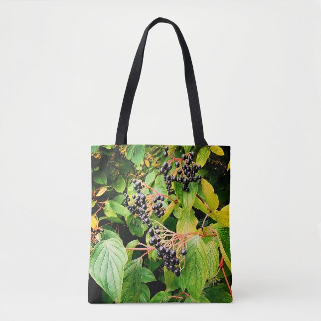 Tote Bag Baies noires (Devant)