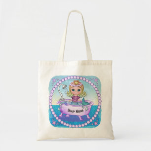 Tote Bag Bain de Sirène Heureuse