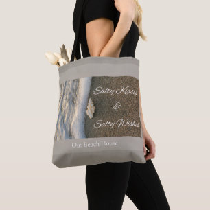 Tote Bag Baisers Salés & Vœux Salés Maison de Plage Côtière
