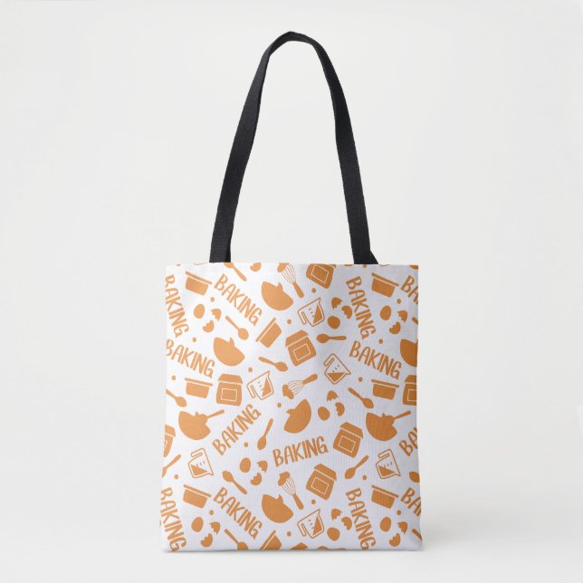 Tote Bag Bake the Magic : Cuisine Baking Essentials (Devant)