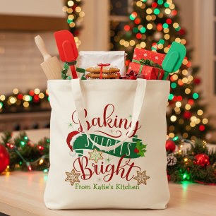 Tote Bag Baking Spirits brillant Festif vacances sur mesure