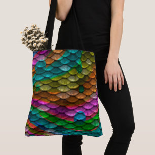Tote Bag Balances de sirène arc-en-ciel