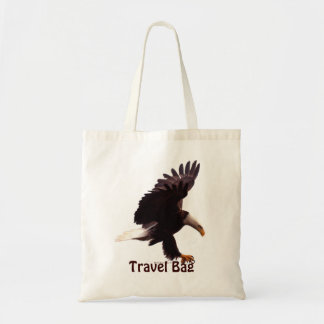 Tote Bag BALD EAGLE Landing Travel Carry Bag