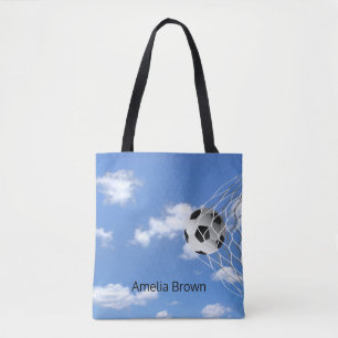 Tote Bag balle de football en net