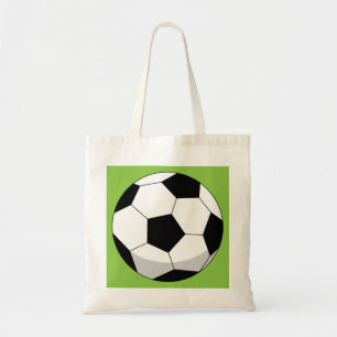 Tote Bag Balle de soccer en dessin