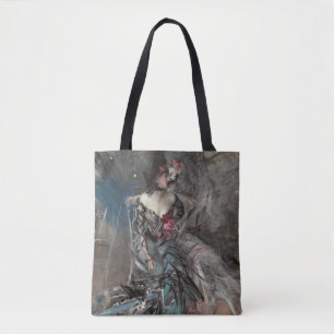 Tote Bag Ballerine Espagnole au Moulin Rouge par Boldini