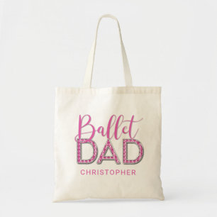 Tote Bag Ballet rose Papa Sparkle Diamond Luxe