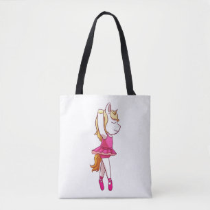 Tote Bag Ballet Unicorn Ballerina Unicorn