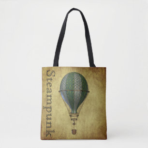 Tote Bag Ballon vintage Steampunk