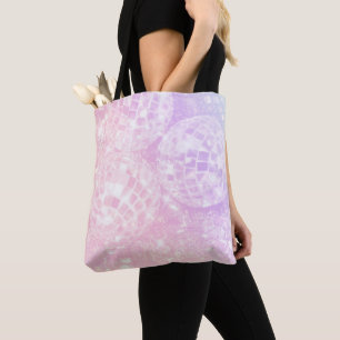 Tote Bag Bals Disco Unicorne Glam #1 #pastel #retro #wall