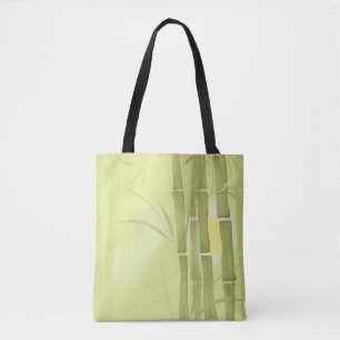 Tote Bag Bamboo vert