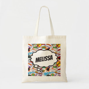 Tote Bag Bande dessinée personnalisée amusante