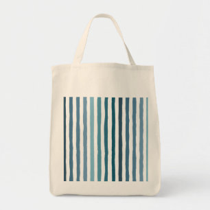 Tote Bag Bandes dessinées à la main dans les tons bleu d'in