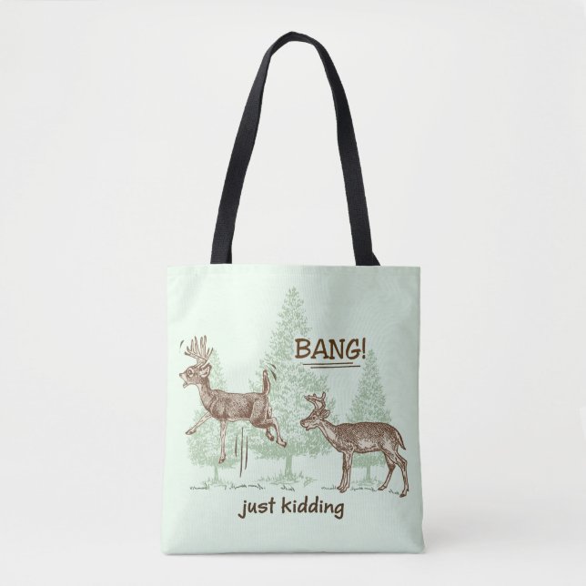 Tote Bag Bang ! C'Est Juste Du Raisonnement ! Humour de cha (Devant)