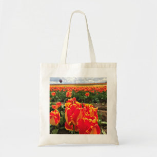 Tote Bag Banja Luka Tulips avec Hot Air Balloon