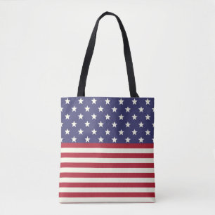 Tote Bag Bannière étoilée Etats-Unis patriotiques de