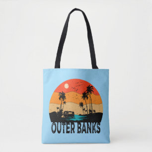 Tote Bag Banques externes Caroline du Nord Vintage