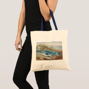 Tote Bag Bar commun par S.A. Kilbourne, Poisson Vintage