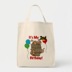 Tote Bag Baril de singes 2e Anniversaire Tshirts et cadeaux