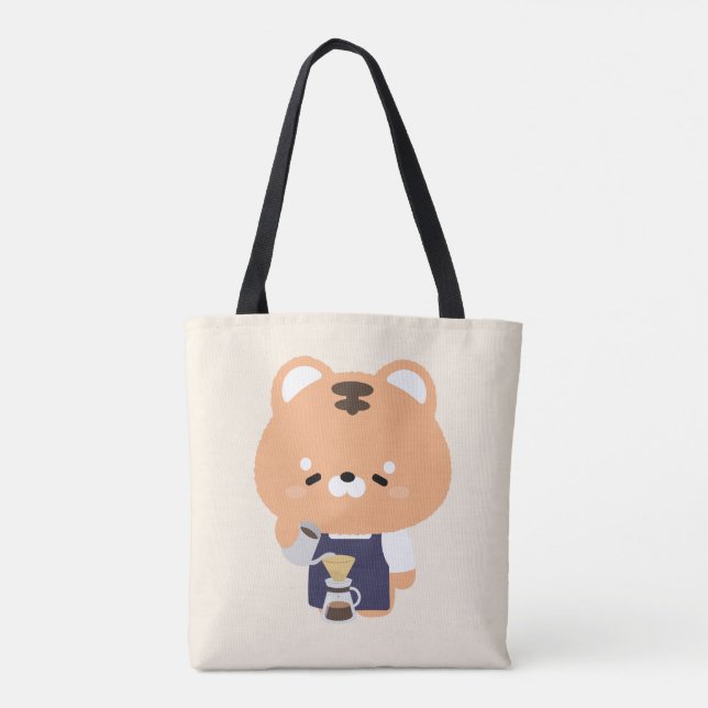 Tote Bag Barista Tigre Mignon (Dos)
