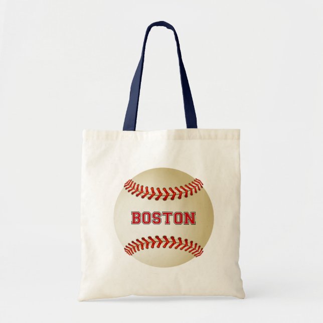 TOTE BAG BASE-BALL DE BOSTON (Devant)