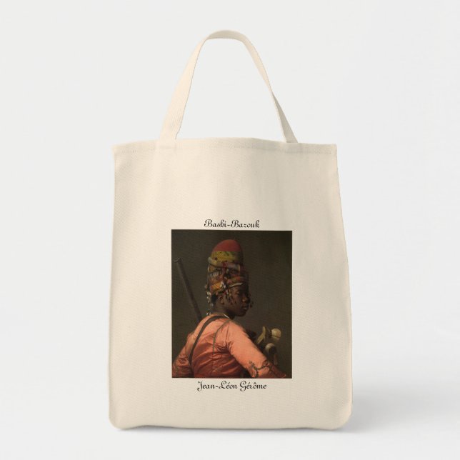 Tote Bag Bashi-Basouk par Gérôme Organic Canvas Fourre-tout (Devant)