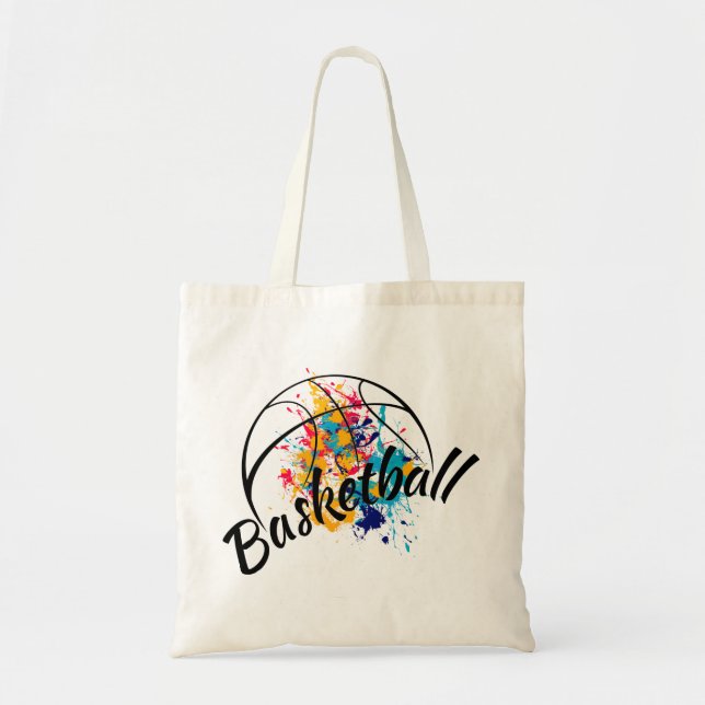 Tote Bag Basket aquarelle (Devant)