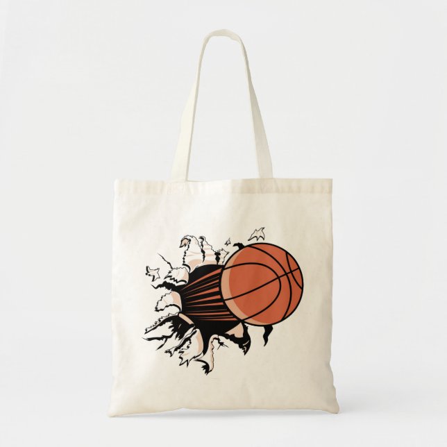 Tote Bag Basket-ball en petits groupes (Devant)