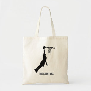 Tote Bag Basket C'Est Comme Ça Que Je Roule Ados Garçons