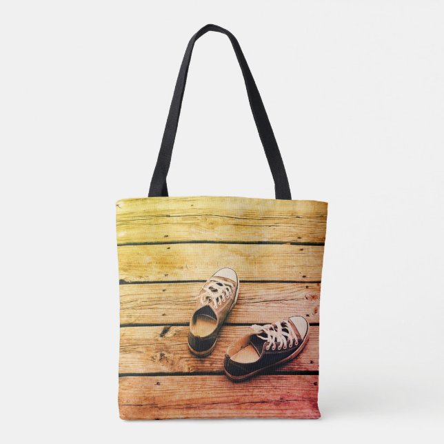 TOTE BAG BASKETS SUR UN PILIER (Dos)