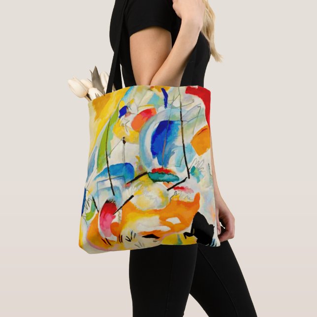 Tote Bag Bataille navale de Kandinsky 1913 (De près)