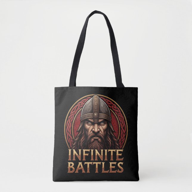 Tote Bag Batailles infinies (Devant)