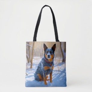 Tote Bag Bateau Australien Laisser neiger Noël