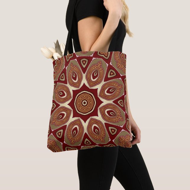 Tote Bag Batik oriental moderne (De près)