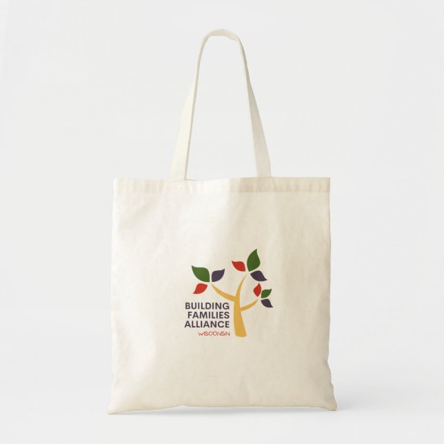 Tote Bag Bâtir des familles Alliance WI Canvas Fourre-tout (Devant)