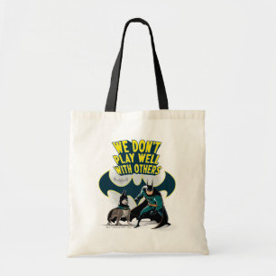 Tote Bag Batman & Ace - Nous ne jouons pas bien avec les au