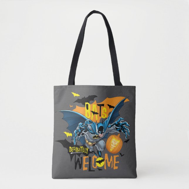Tote Bag Batman | Logo inspiré d'Halloween (Devant)
