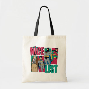 Tote Bag Batman   Père Noël Nice Liste des héros