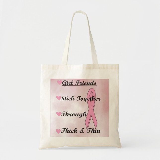 Tote Bag Bâton de filles ensemble (Devant)