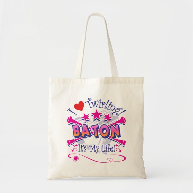 Tote Bag Baton Twirlers (Devant)