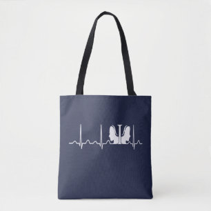 Tote Bag Battement de coeur de psychologue