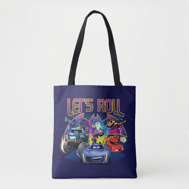 Tote Bag Batwheel™ Team - Let's Roll (Devant)